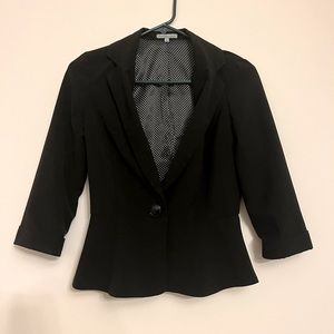 Black Charlotte Russe Business Jacket Size XS
